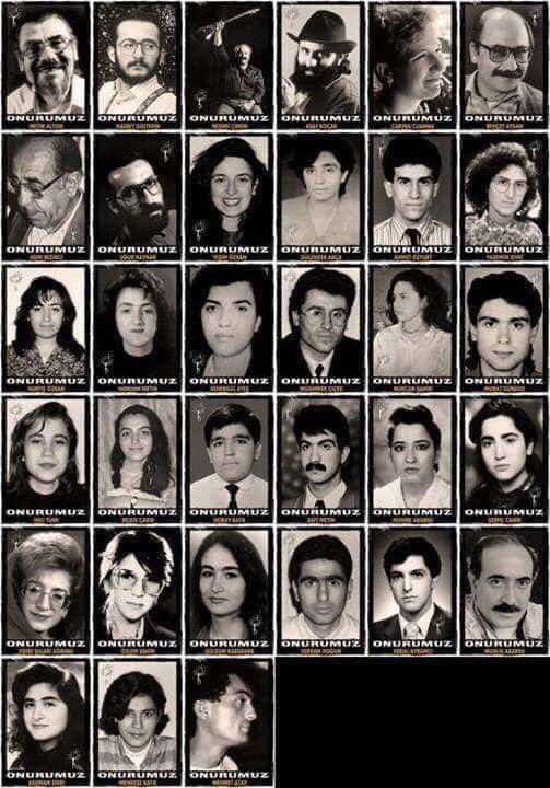 “Öt ishak kuşu öt
Bizim payımıza bir avaz kaldı!”

Sivas’ın ışığı hiç sönmeyecek…
2 Temmuz’u unutma!

#2Temmuz 
#unutMADIMAKlimda 
#MADIMAK