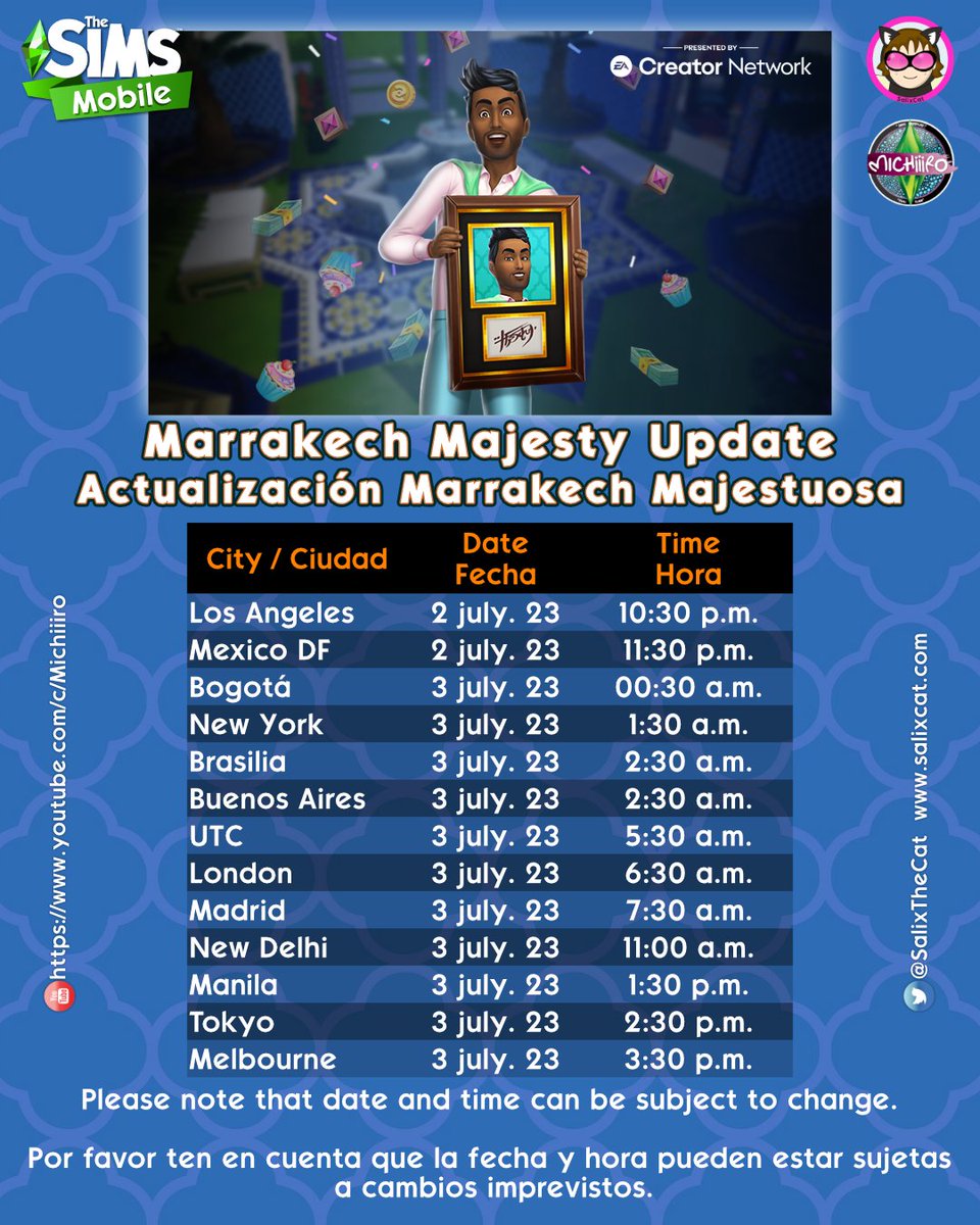 Sims Mobile Central tweet media