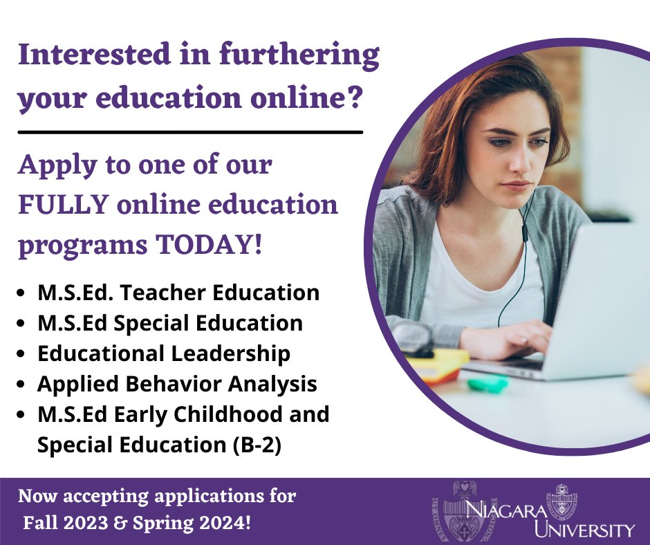 Apply today: niagara.edu/graduate-educa…