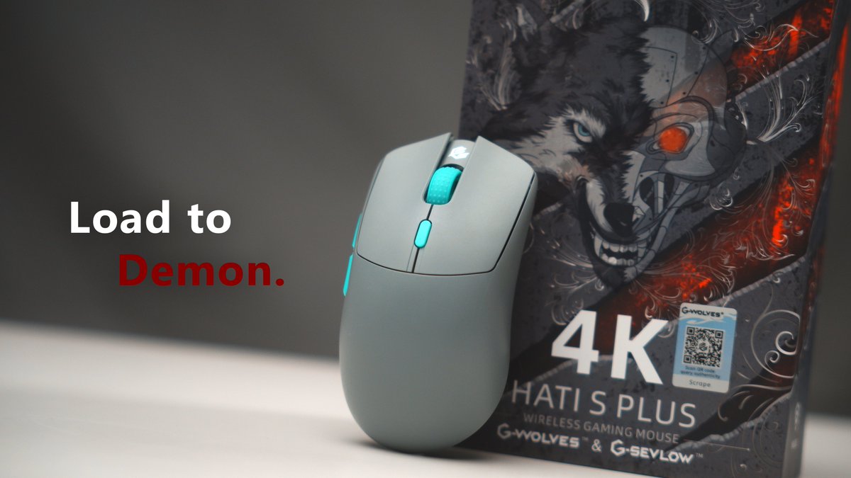 HATI S G-Wolves 4K PLUS マウス・トラックボール