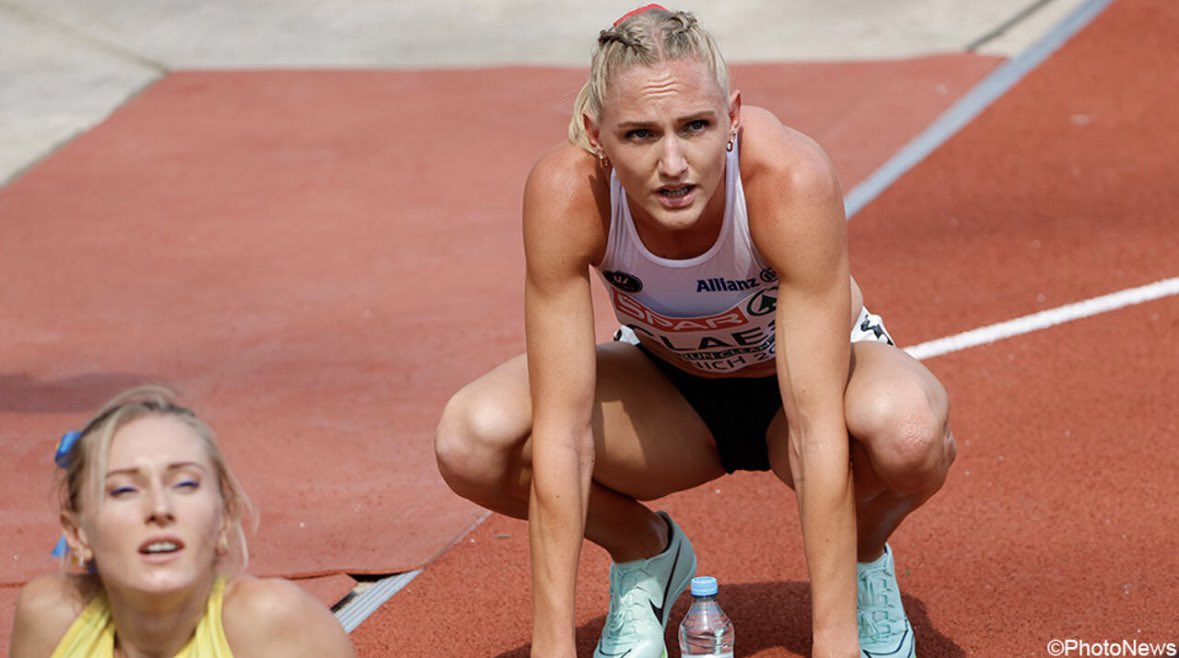 Belgisch record voor Hanne Claes op 400 meter horden, 54.33. Meteen ook zeker van ticketje voor de Olympische Spelen in Parijs 🔥🔥🔥