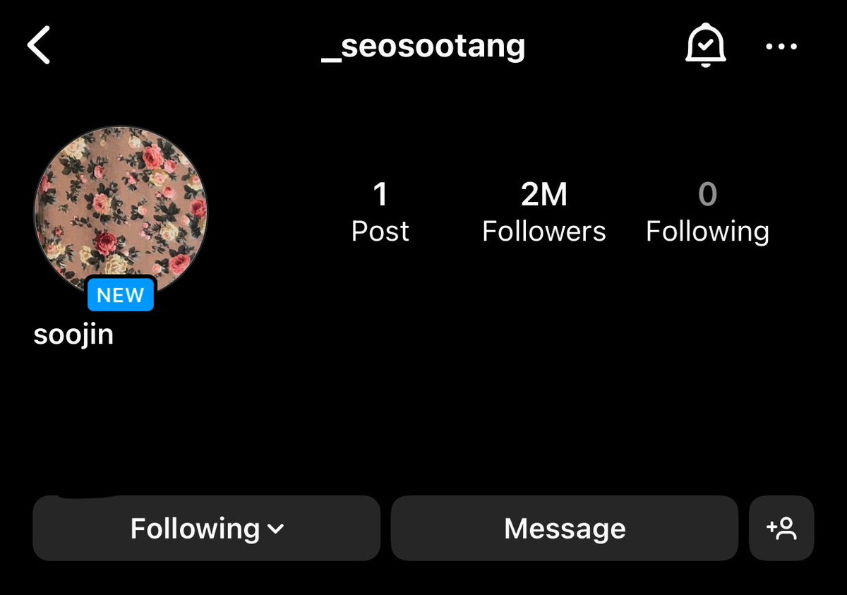 hywnlvr's tweet photo. “Soojin is a nobody”
Ok a nobody who have 2M followers not even a week after she opened her Instagram account #SEOSOOJINISBACK https://t.co/HMDv9mtx1G
