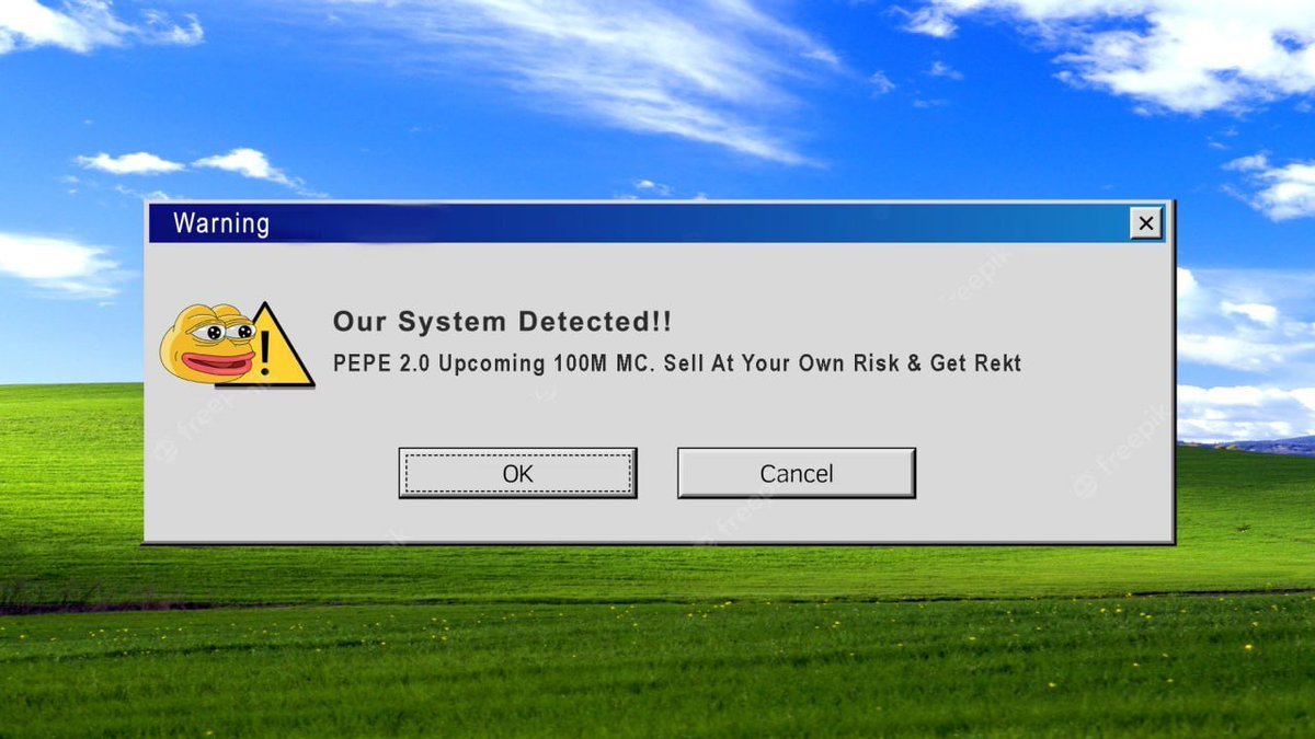 PEPE 2.0 is going for it! 

Next stop is 100M MC for #PEPE2, DYOR and don't miss out on this run like you missed out on $PEPE