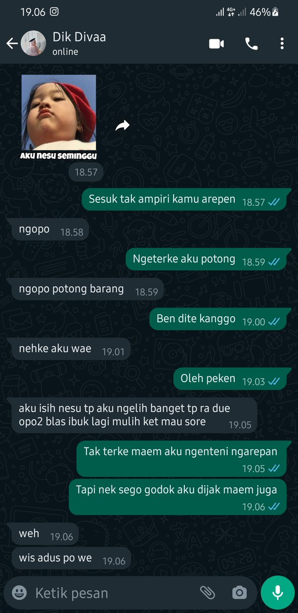rudianggonok's tweet photo. @sabrinadivaaa Sios boten le maem maem? https://t.co/il5zjAqKrj
