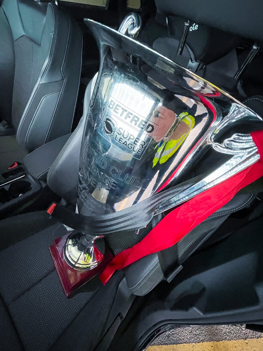 LPL_Airport's tweet photo. The trophies are strapped in and on their way back to St Helens! 🏆🏆🏆
Thank you to our friends at @Saints1890 for helping us to celebrate our 90th birthday and keep our passengers entertained this morning and early afternoon.
#LPL90 https://t.co/6Kv9F5FqHW