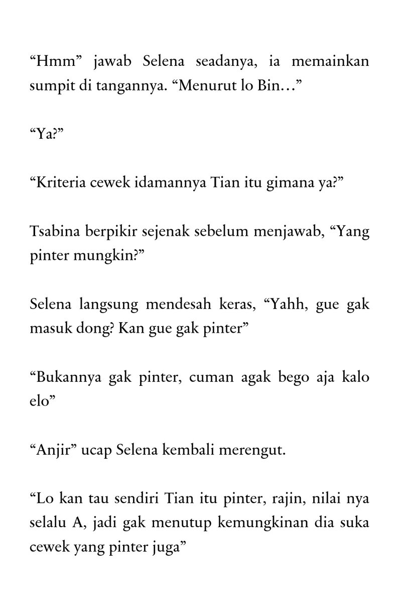 captxnjk's tweet image. 83. kriteria tian

*sorry di narasi sblmnya lupa di crop, aku ngantuk bgt wktu post itu wkwkk*