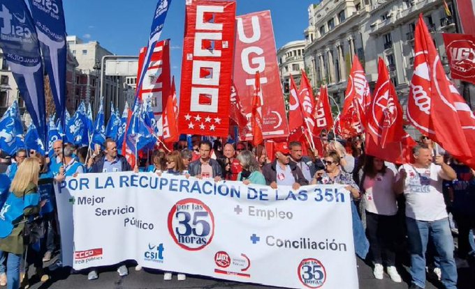 Foto cedida por CCOO Madrid