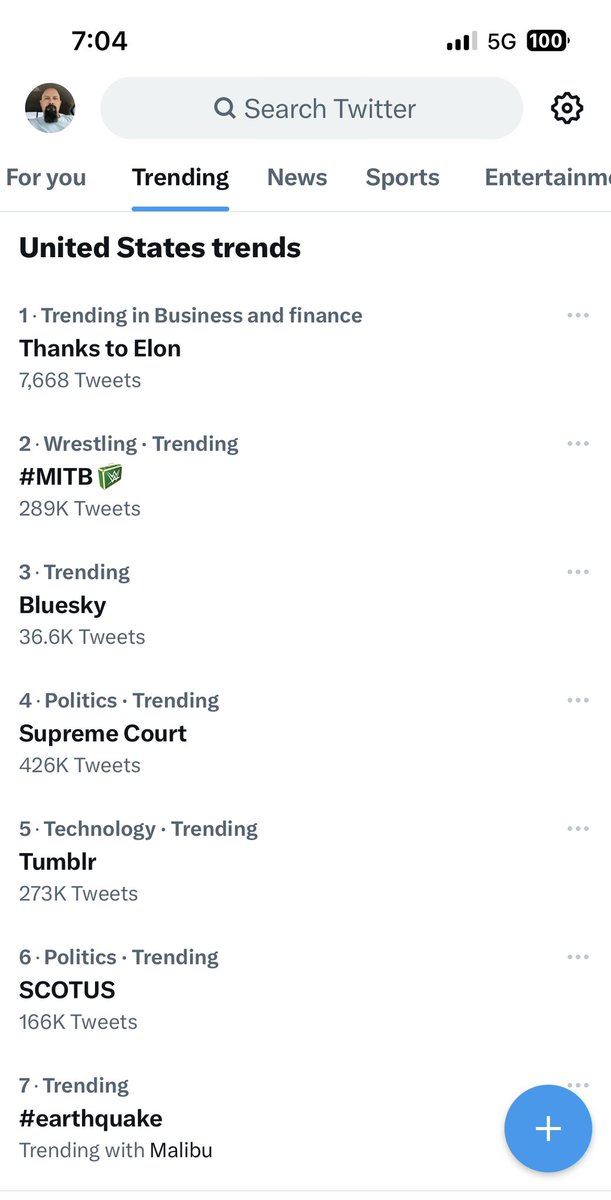 JoshT1776's tweet image. Oh look, “Thanks to Elon” is trending. Let me se why….oh wait never mind, I can’t. 

And this is the very first thing I’ve tried looking at on Twitter today too. 

What a shame @elonmusk, I guess I’ll have to get my news elsewhere now. 
#RateLimitedExceeded 
#TwitterDead