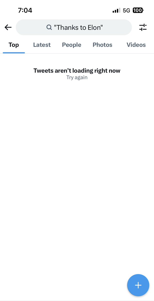 JoshT1776's tweet image. Oh look, “Thanks to Elon” is trending. Let me se why….oh wait never mind, I can’t. 

And this is the very first thing I’ve tried looking at on Twitter today too. 

What a shame @elonmusk, I guess I’ll have to get my news elsewhere now. 
#RateLimitedExceeded 
#TwitterDead