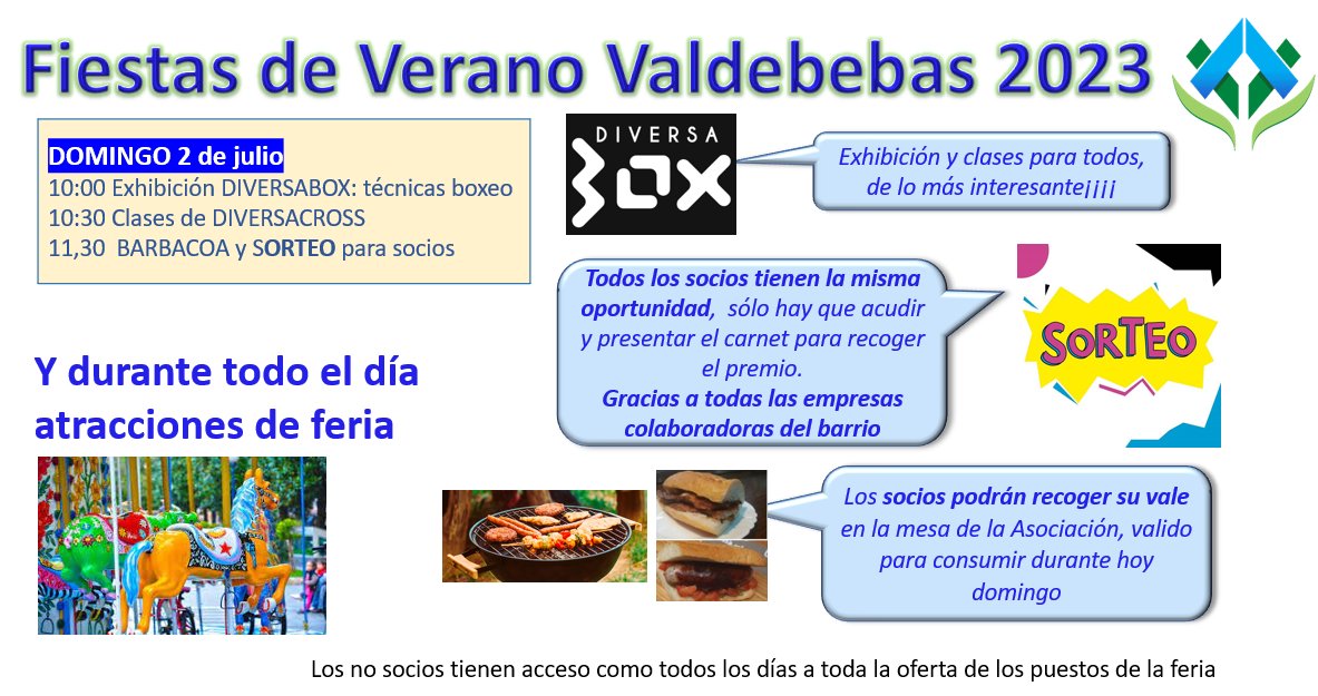 AVValdebebas's tweet photo. Hoy último día de fiestas en #Valdebebas https://t.co/uBh3sCPdRJ
