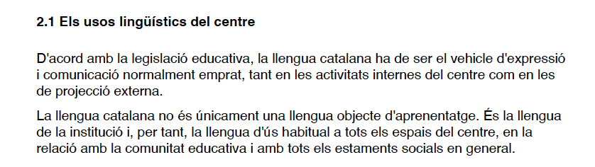 Rafaelarenasgar's tweet photo. El mundo según la alianza entre socialistas y nacionalistas (1/6):

1- En la escuela, un 25% de castellano y un 75% de catalán es un ataque intolerable al catalán; que el catalán sea la única lengua DE la escuela favorece el bilingüismo y la convivencia.

⬇️⬇️⬇️ https://t.co/A0wkD8VDRk