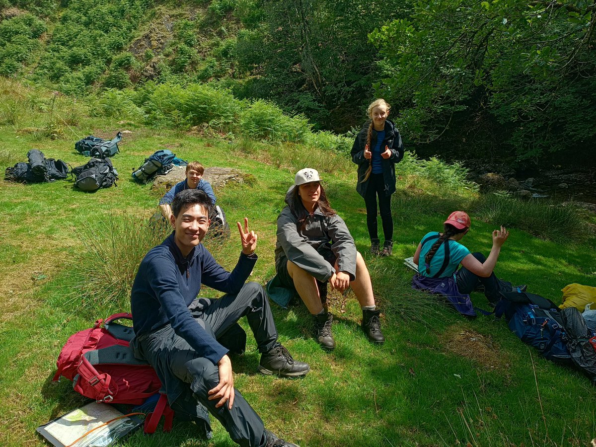 A few of our lunch snaps from yesterday as we pack up camp and prepare for our final day in the Lakes #dofe