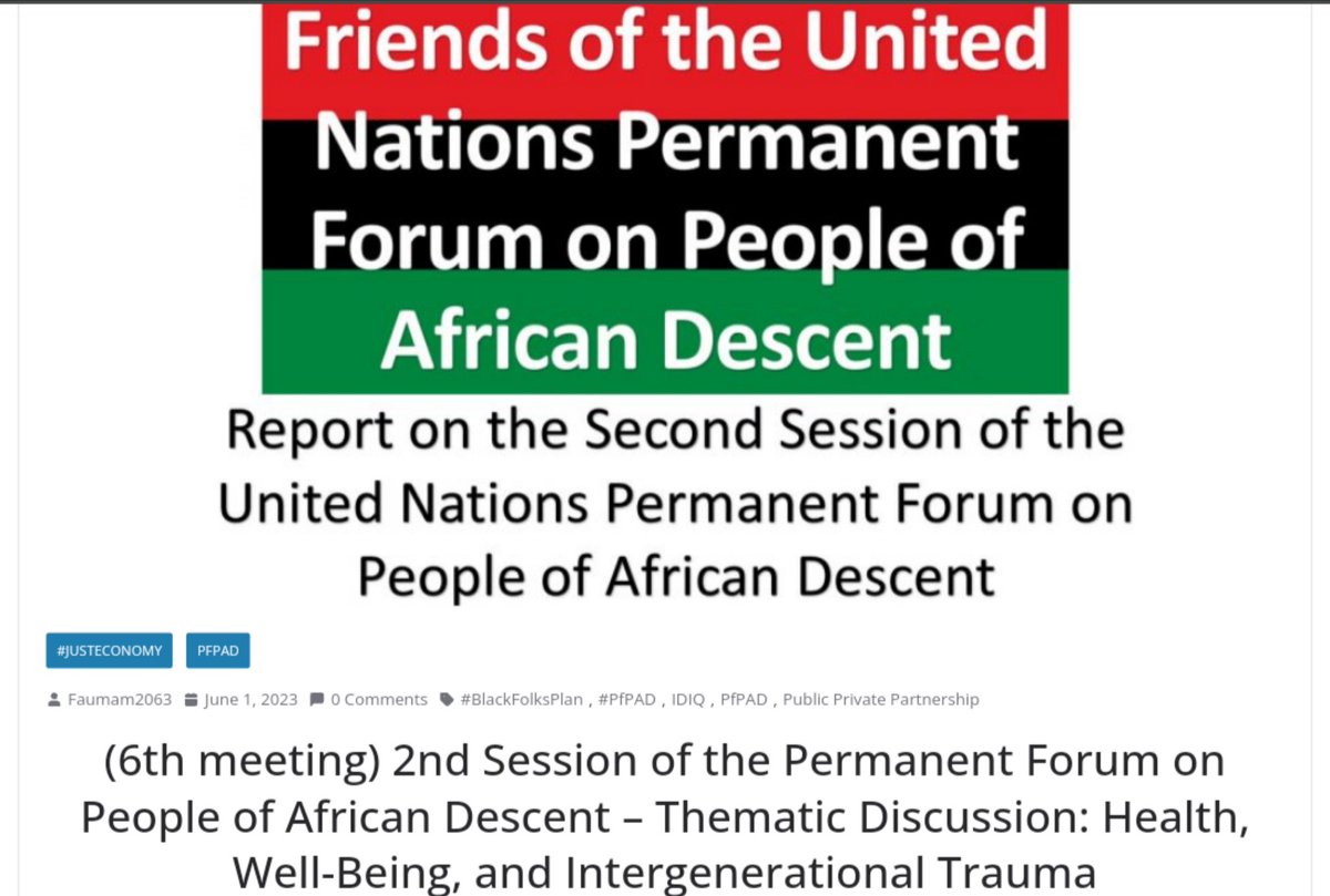 Friends of the United Nations PFPAD tweet media