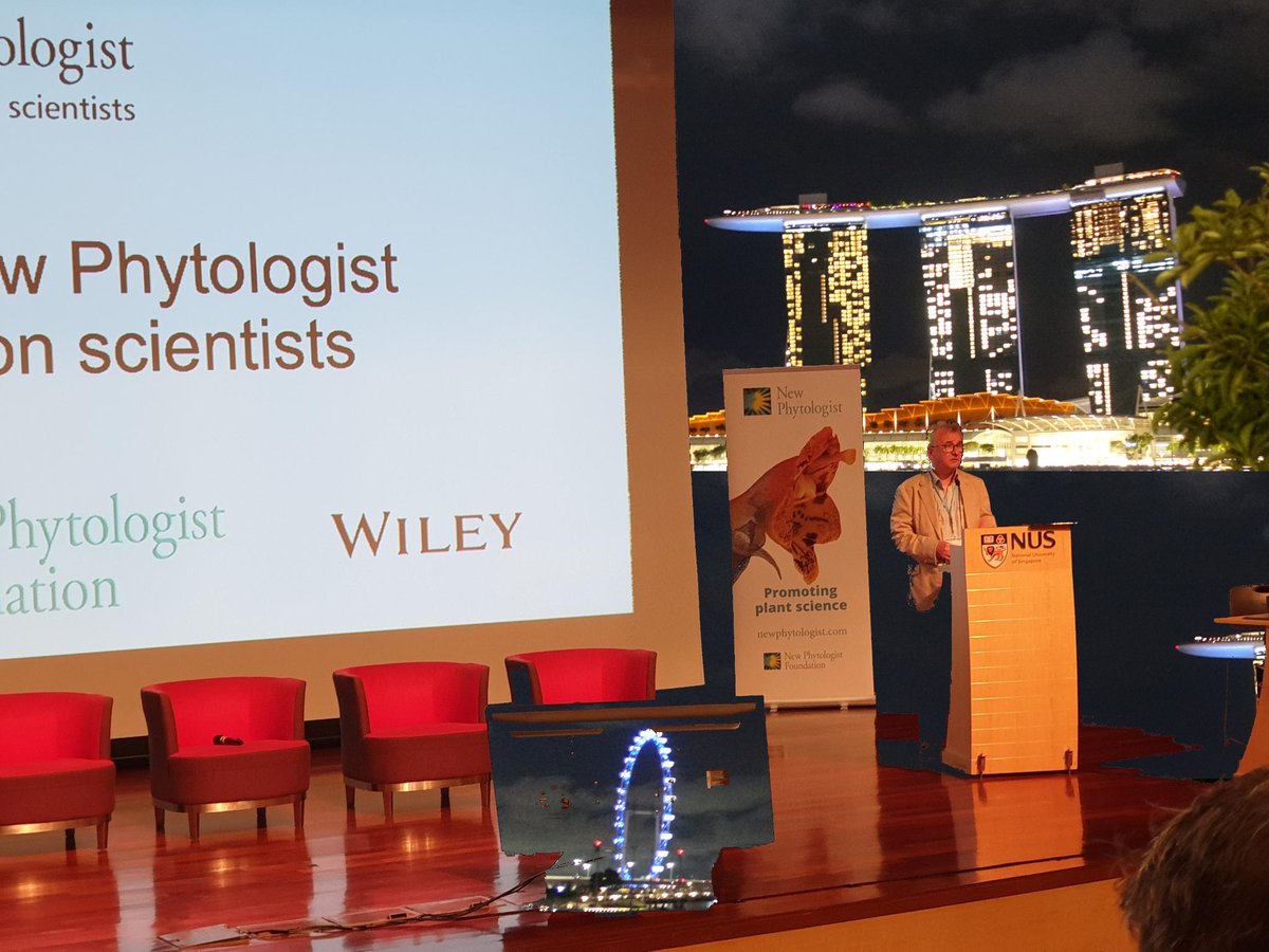 We just had a powerful welcome at the New Phytologist Next Generation Meeting in Singapore. Thanks to the organisers, questions by the delegates as well as the multi-perspective answers from the panelists. [Photo is merged :)]
#npnextgen