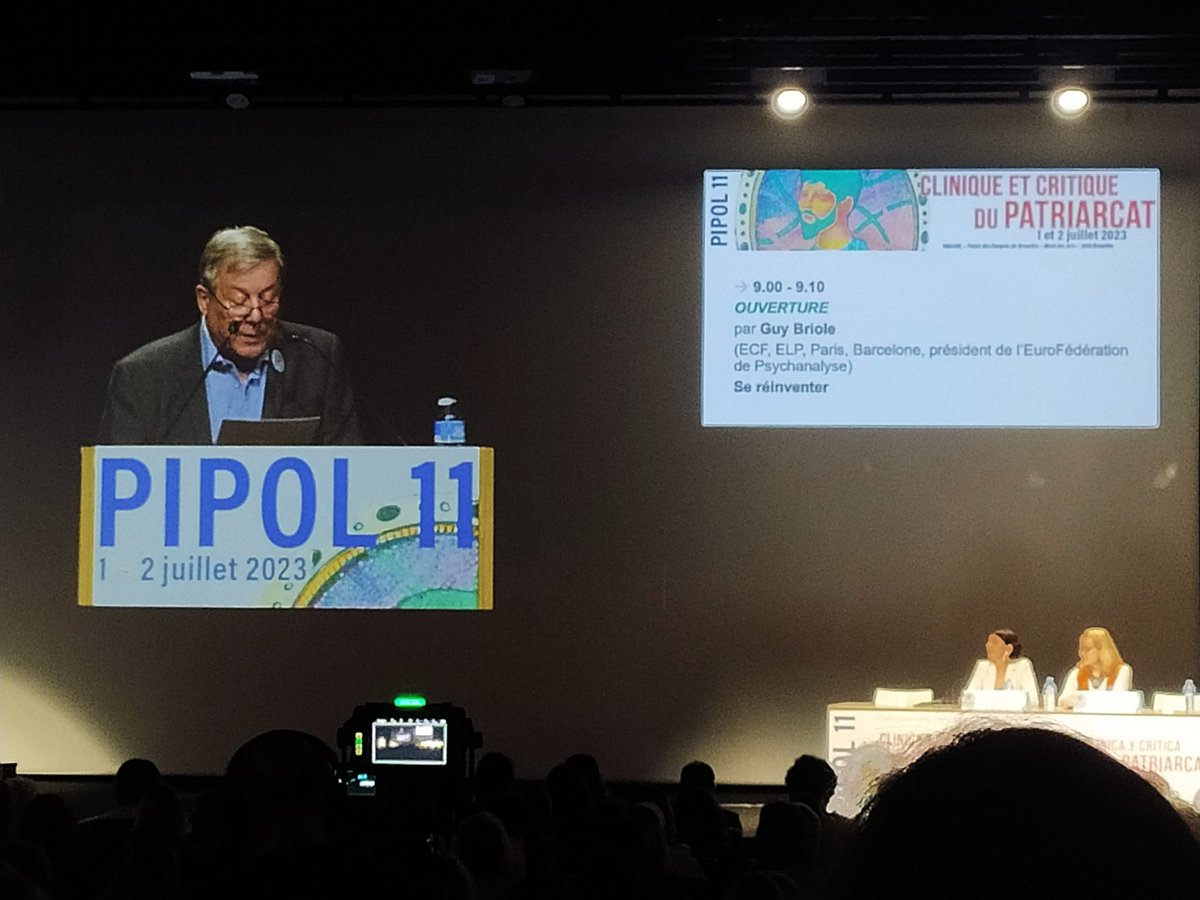laurasic's tweet photo. Critica del patriarcato. All' apertura con Guy Briole: "..dunque sarà possibile re inventarsi  tra uomini e donne?" https://t.co/JWHxKl3df8