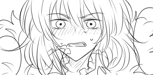 見える人あんまいない今こそ途中絵とかを投げたらいいかもしれん!? 