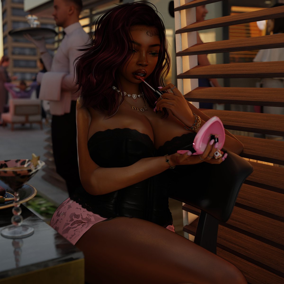 CariBarbe's tweet photo. I'm a doll but i still wanna party 💗 https://t.co/UVWS77mbnc