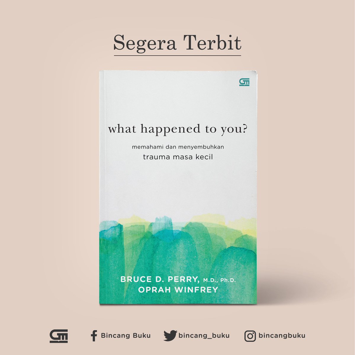 bincangbukugpu's tweet photo. Bocoran pertama, segera terbit buku WHAT HAPPENED TO YOU karya Bruce D. Perry dan Oprah Winfrey. Sudah ada yang nungguin edisi bahasa Indonesianya? 😁
#bukuterbaru #whathappenedtoyou #brucedperry #oprahwinfrey #gramediapustakautama #bukugpu #bincangbuku #menujulimapuluh https://t.co/tgxLB8z1Ax