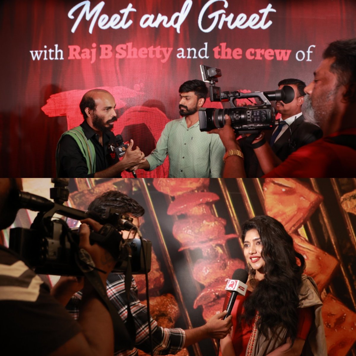 lighterbuddha's tweet photo. Some candid moments from the first look unveiling of our Movie TOBY❤️
#TOBY #TobyFirstLook #TobyOnAug25
@rajbshettyOMK #BasilALChalakkal @Chaithra_Achar_ @samyuktahornad #PraveenShriyan @m3dhun @lighterbuddha @AgasthyaFilms @SmoothSailors1 @KvnProductions https://t.co/c5hlJEuoNV