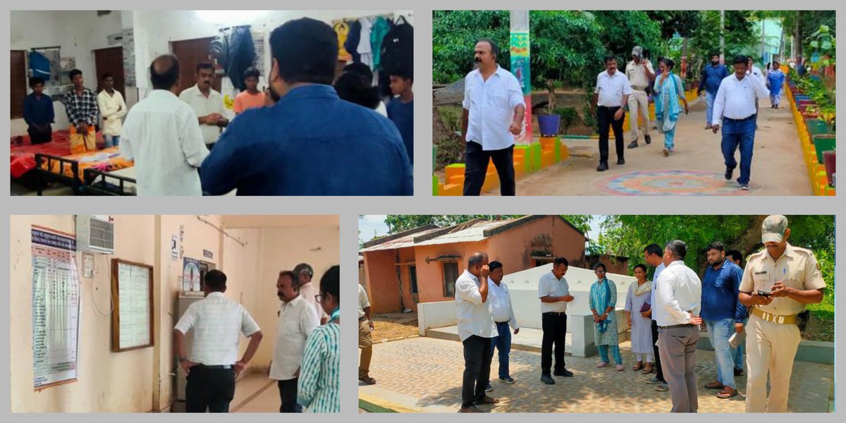 scstdevdept's tweet photo. Collector Gajapati visited Govt SSD,HSS Rayagada today &amp; interacted with boarders in the hostel.He enquired about the amenities, infrastructure and overall well being, also guided the teachers, other stakeholders to improve delivery standards
#Education4Us 
#We4Education #Odisha https://t.co/4dU5h6VQU7