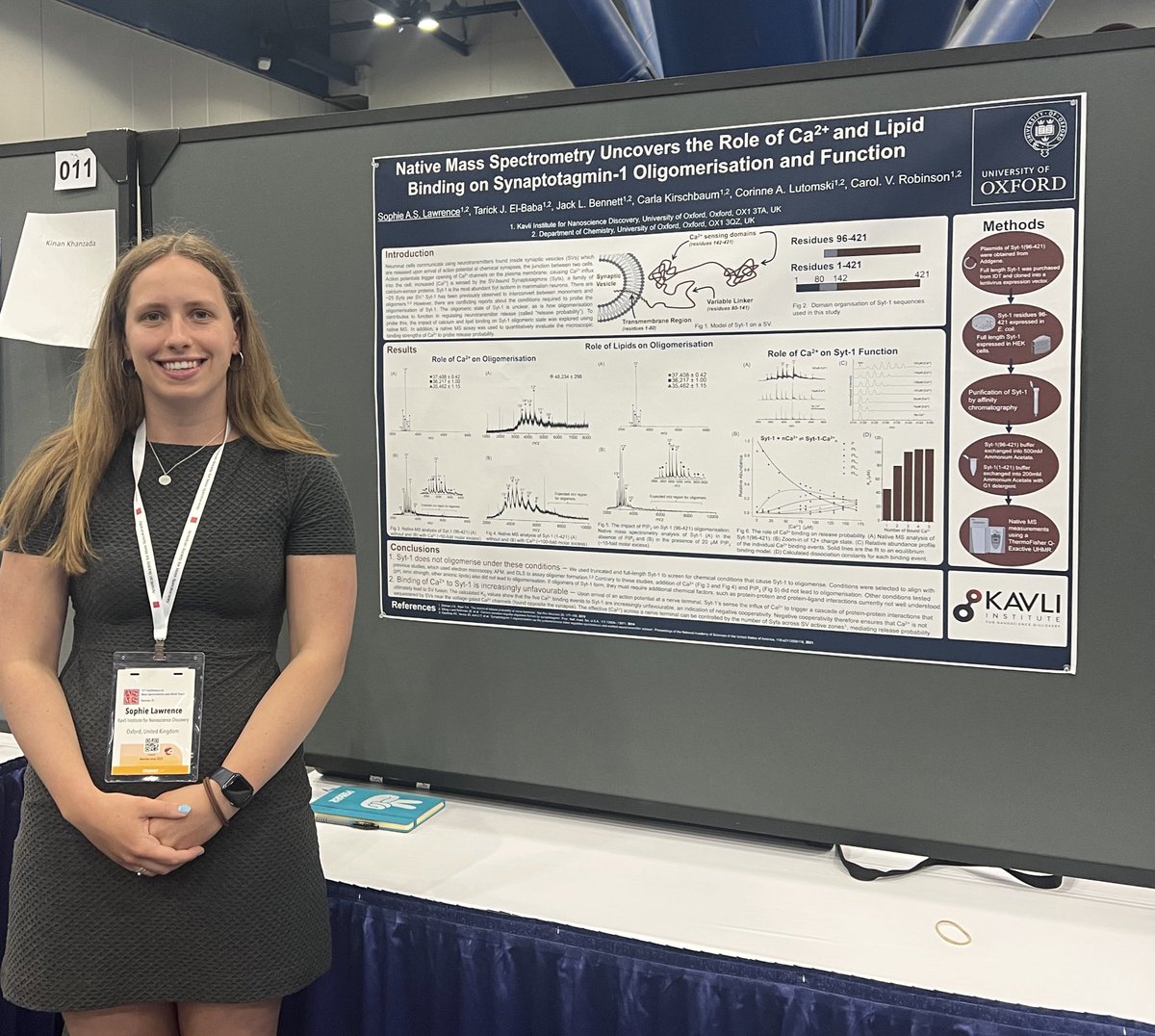 Sophie Lawrence (@soph_lawrence00) on Twitter photo A couple of weeks ago I presented a poster at my first ever conference and since then I have completed my Chemistry Undergraduate degree!
#WomenInSTEM
<a href="/OxfordChemistry/">Oxford Chemistry</a> <a href="/KavliOxford/">Kavli Institute for Nanoscience Discovery, Oxford</a> <a href="/CVR_Research/">Robinson Research Group</a> A couple of weeks ago I presented a poster at my first ever conference and since then I have completed my Chemistry Undergraduate degree!
#WomenInSTEM
<a href="/OxfordChemistry/">Oxford Chemistry</a> <a href="/KavliOxford/">Kavli Institute for Nanoscience Discovery, Oxford</a> <a href="/CVR_Research/">Robinson Research Group</a>