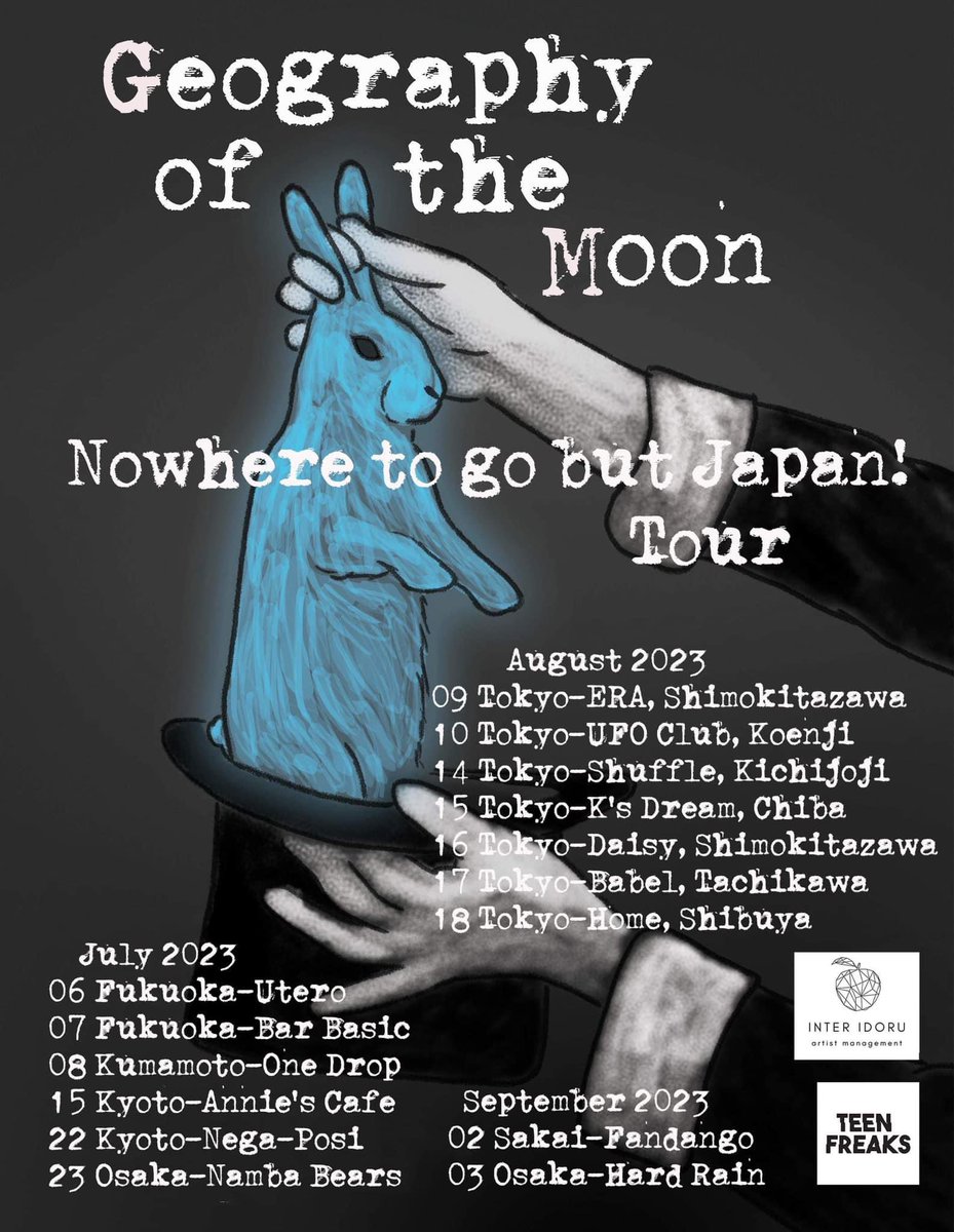g_o_t_m_'s tweet photo. #Japan #tour starts next week!
First gig at @FUKUOKA_UTERO 
#postpunk #shoegaze #nowheretogobuteverywhere https://t.co/J4FgAOXC0N