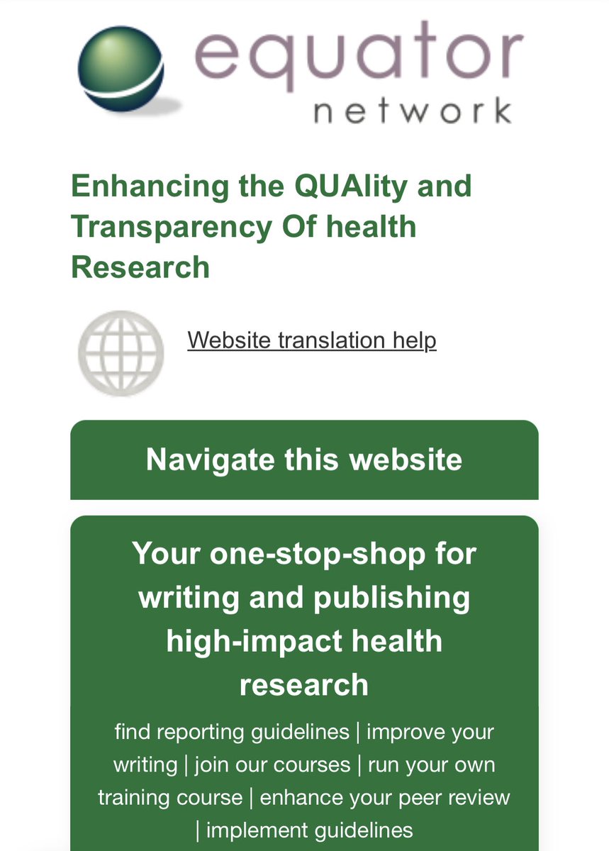 JournalSCI's tweet photo. The EQUATOR Network is an international initiative that seeks to improve the reliability and value of published health research literature by promoting #transparent and #accurate reporting and wider use of robust #ReportingGuidelines. Check it out ➡️ https://t.co/Q5d7Eg1Ulb https://t.co/zP7PFGWh7K