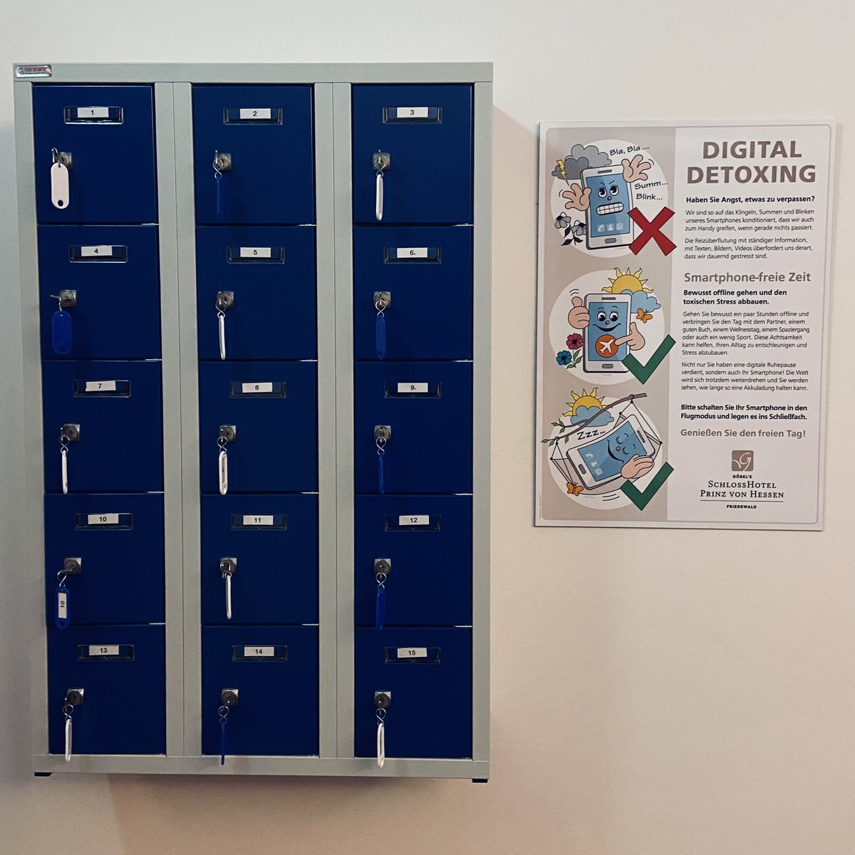 Die #digitaldetox Ecke auf Social Media posten. So sind die Menschen.