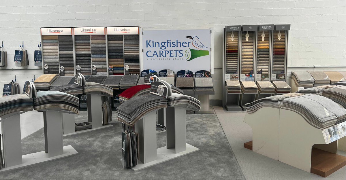 Kingfisher_L20's tweet photo. The showroom is looking immaculate.
Pop in today to check out the range of carpets, artificial grass, vinyl and wood flooring available.
Installation available for all flooring and and artificial grass.
#carpetsliverpool
#flooringliverpool
#artificialgrassliverpool https://t.co/dK1j4lXTnA