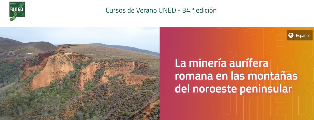 La minería antigua del oro y las sociedades castreñas del noroeste peninsular en los cursos de verano de la UNED-Universidad de León. castrosdeasturias.es/noticias/538/m…