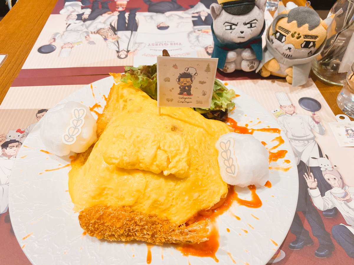 ニコッ…😊ケチャップ本当に飛び散っててニコニコしちゃった。 https://t.co/QhrUTle9Ha