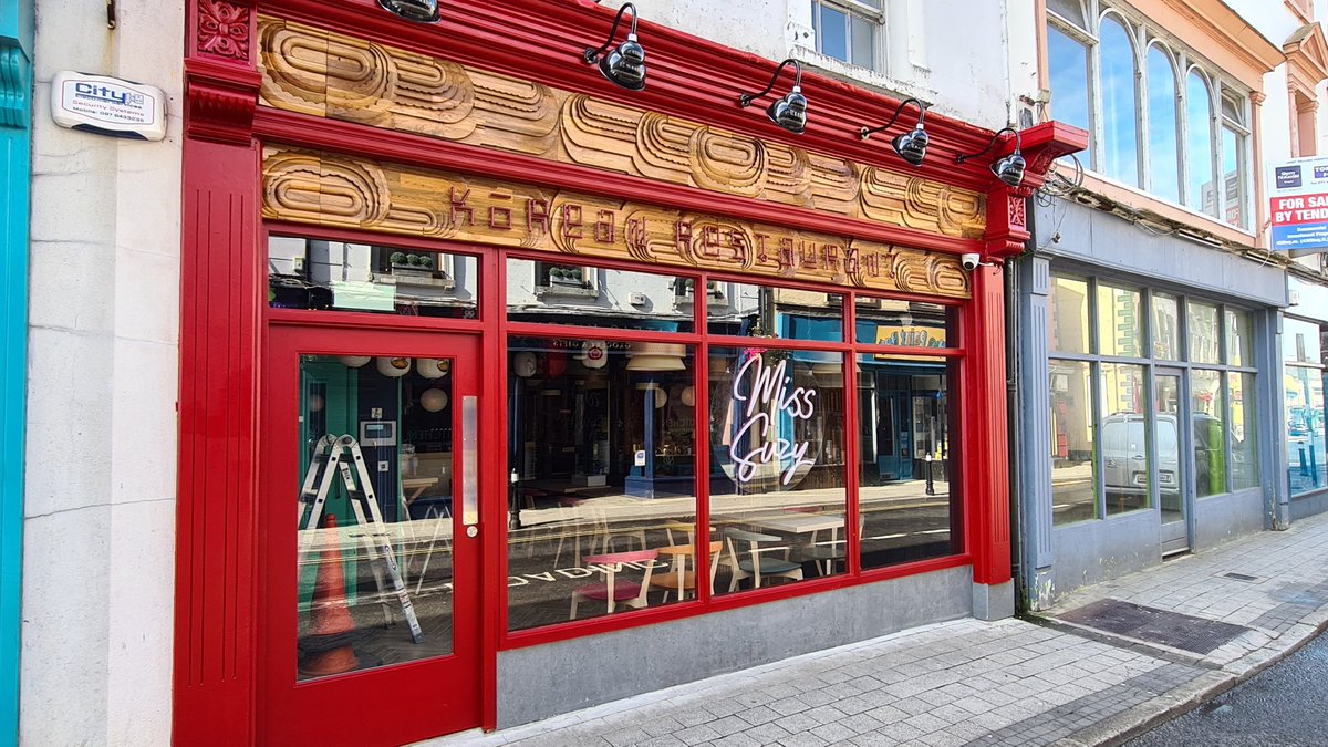 choosesligo's tweet image. A new Korean restaurant (Miss Suzy) is opening in Castle Street, Sligo ... Best of luck folks #choosesligo #Sligo #sligofood