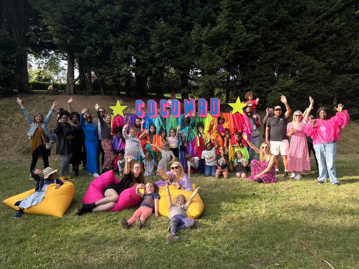 23Caroline23's tweet photo. @OpusArtsEvents did a lovely thing @CotteridgePark #cocomad with the new #CocoCorner 

Here’s a shot of some of the brilliant people we hung out with yesterday

More photos to follow! ⭐️ https://t.co/IoeDKV2fUR