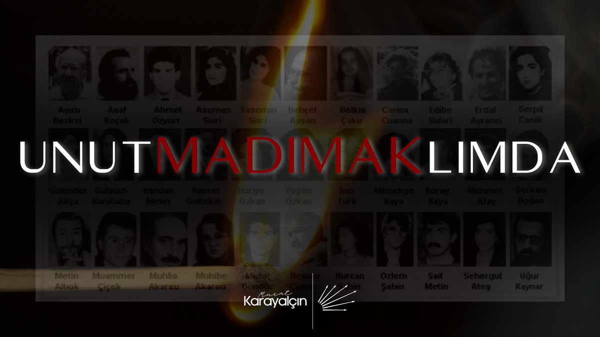 Sivas-Madımak Otelinde yakılarak öldürülen yurttaşlarımızı saygıyla ve sevgiyle anıyorum; toplumsal nefreti körükleyenleri ve o’nun aleti olanları lanetliyorum. Toplumsal barış istiyorum.

#unutMADIMAKlımda