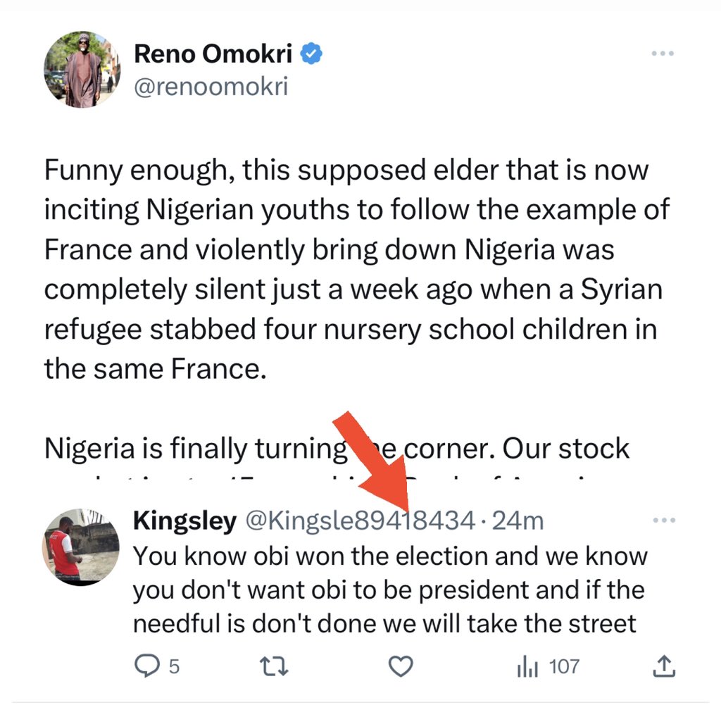 Reno Omokri tweet media