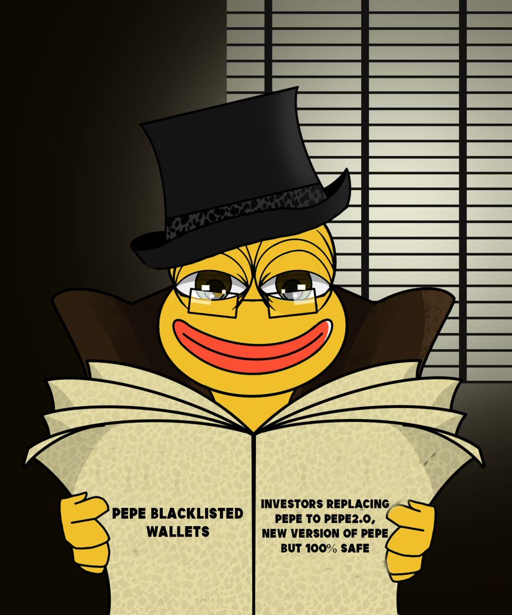 #PEPE2 just received its first audit! 
Sorry for the delay it was meant to only take 12 hours from launch. 

Results: Squeaky Clean!

github.com/SpyWolfNetwork…
