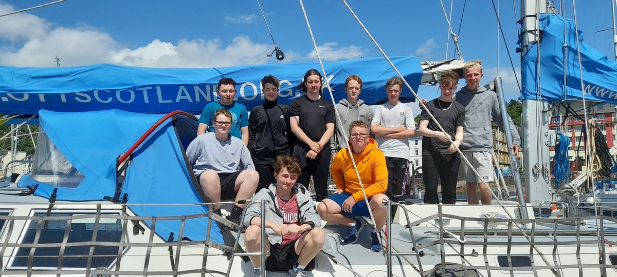 Heading to Oban to pick up #TheBBScotland young people who have been sailing this week with #oytscotland, hope they've all enjoyed the experience. #125thglasgow #4th5thfraserburgh #1stlargs #1stmillport #6th8thdundee #lifetothefull