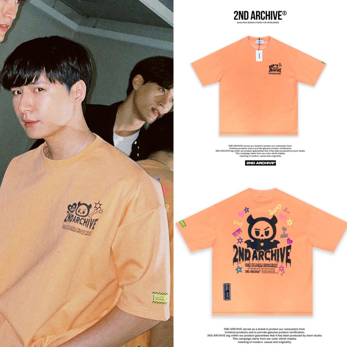 Mesa0404's tweet photo. 2ND ARCHIVE - Devil Scotch Graffiti Short Sleeve Tee NEW color orange
Price
₩ 44,000
#kristsingtoOOTD
#kristOOTD
#KristPerawat
#kristperawatstyle
#yuyu
#peraya
#MesatoKS
#2ndarchive https://t.co/1bHAIqNufY