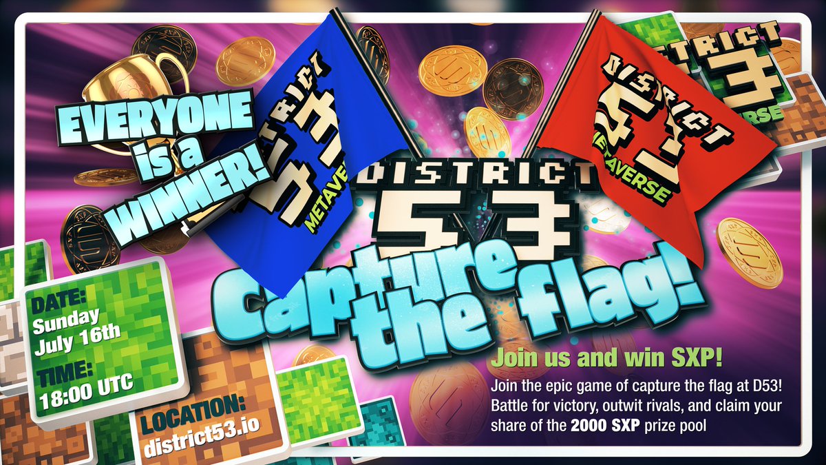 Hepiniz T.me/KazancliRefera… kullanıcılarına özel olarak düzenlenen bu özel etkinliğe hoşgeldiniz.

Bu etkinlik District53 (district53.io) sponsorluğunda 16 Temmuz'da 18:00 UTC (Türkiye saati ile 21:00) da olacaktır

❗ Devamı Aşağıda