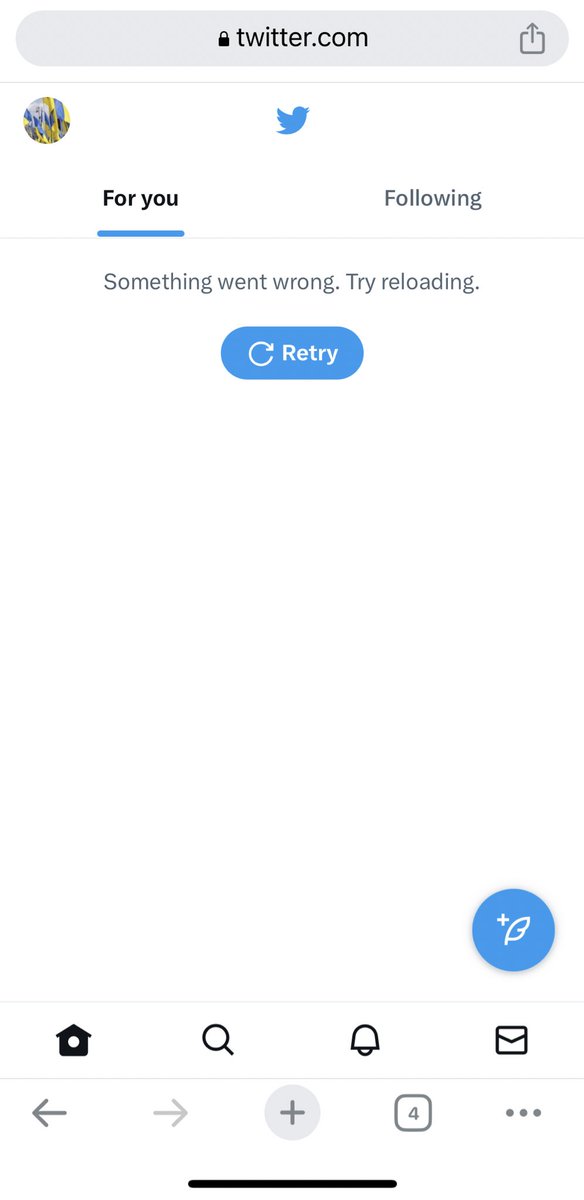 Tusenred's tweet image. For hours now cant see any tweets. Using browser just gives me an error. Have used twitter for around a decade. What a shitshow!The idiot in charge #TwitterDead #Twitter #ElonMusk