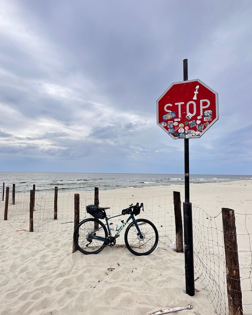 Mans pirmais velo brauciens uz 5 dienām. Pirmā diena un 90 km līdz Polijas-Krievijas robežai. Ir forši 🚴‍♀️🔥