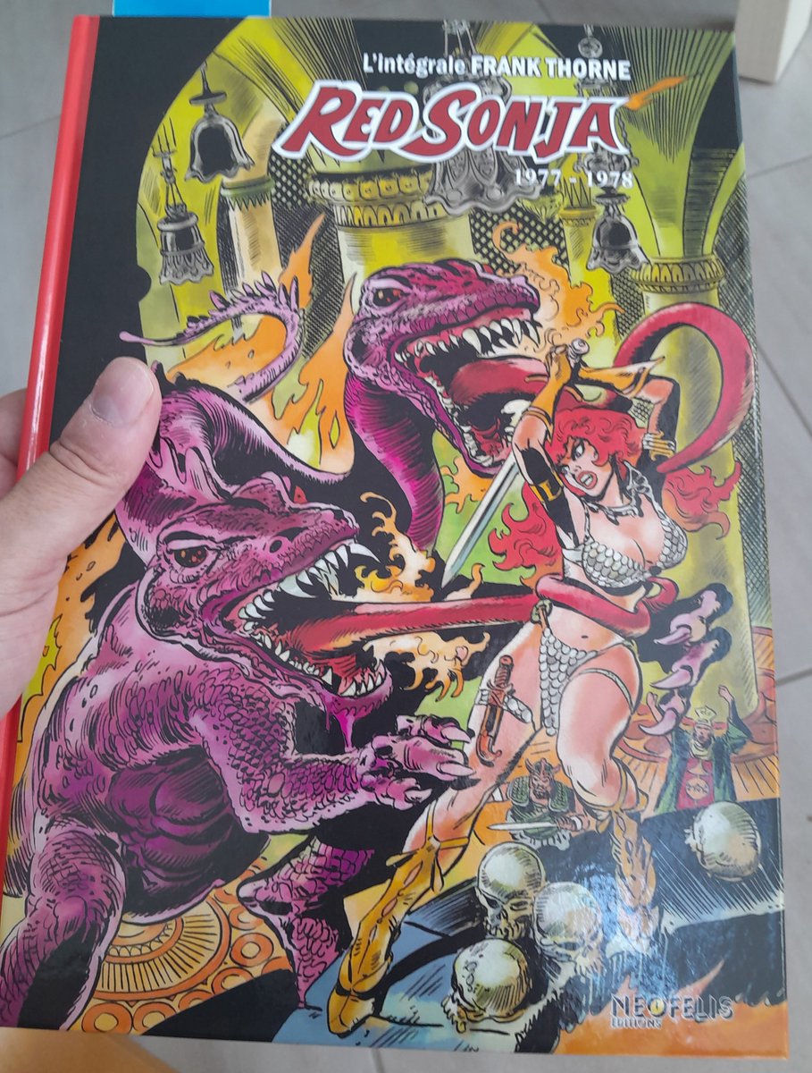 ufo_rissotte's tweet photo. Lecture du jour ! 
#redsonja #neofelis #comics https://t.co/ZcoNhsIByr