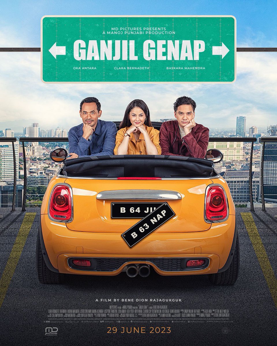 Ganjil Genap (2023) A woman tries to move on after her 8-year relationship abruptly ends. Initially, I was only here for Oka Antara 🥰✨ But the plot is surprisingly funny & relatable. A mature, realistic & refreshing outlook on love as a 30something in Indonesia 🍿🍿🍿🍿🍿