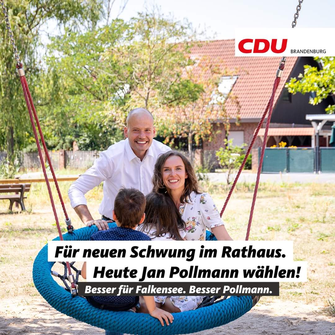 SteinekeCDU's tweet photo. Jan #Pollman, beste Wahl fΓΌr #Falkensee https://t.co/Dbepuft23n