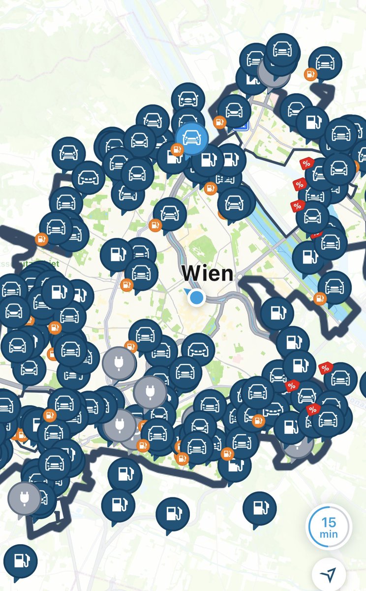 alirabbani's tweet photo. @ShareNow_global no cars in 9 districts for days now in vienna. about a million people have no access to your citywide service 🤷🏽‍♂️ https://t.co/AD33t9H7q0