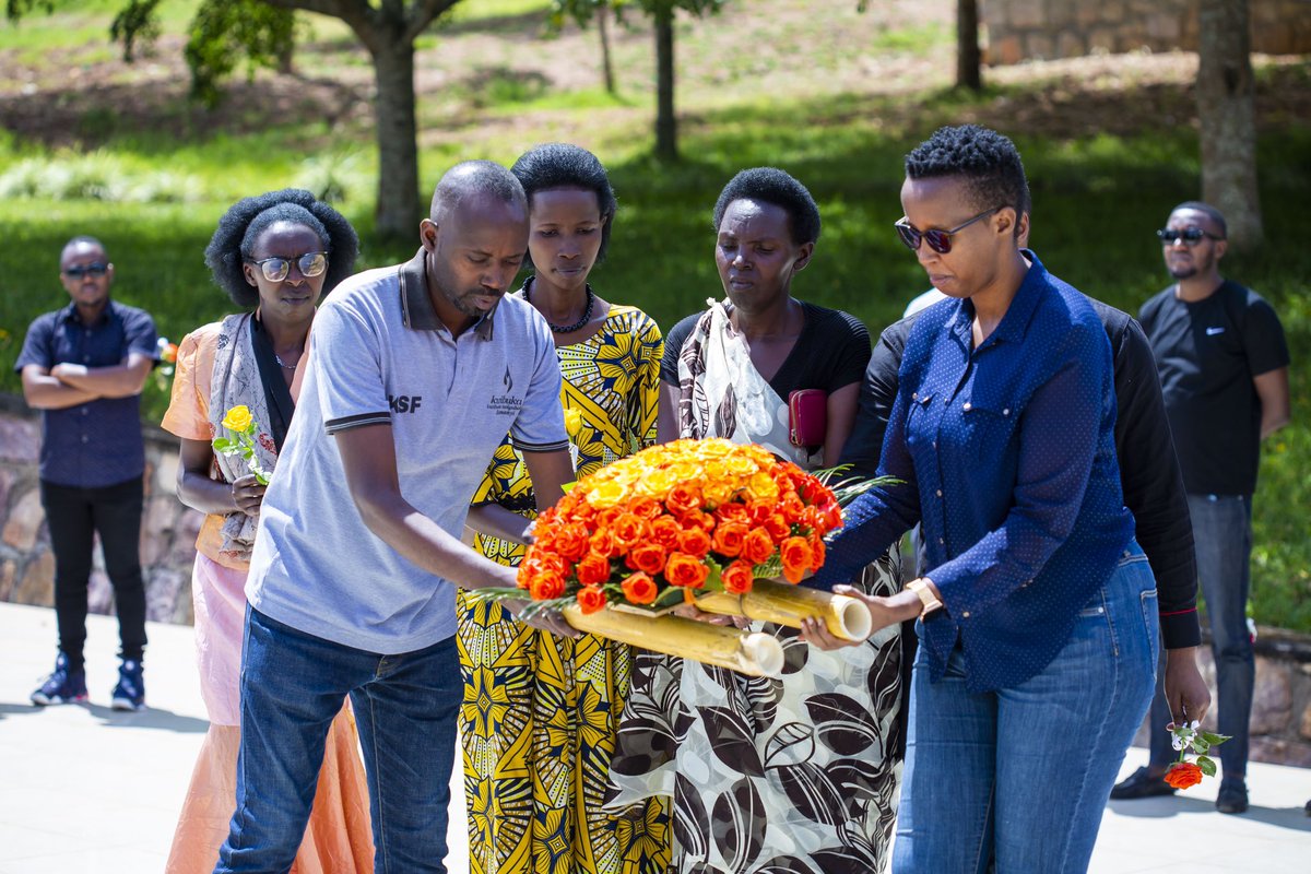 Inkindi_Family's tweet photo. Yesterday, @Inkindi_Family visited @Kamonyi Genocide Memorial located in Gacurabwenge Sector to pay respect to the victims of the Genocide against the Tutsi. #InkindiTuribuka #Kwibuka29 1/3 https://t.co/7VynsZHvm3