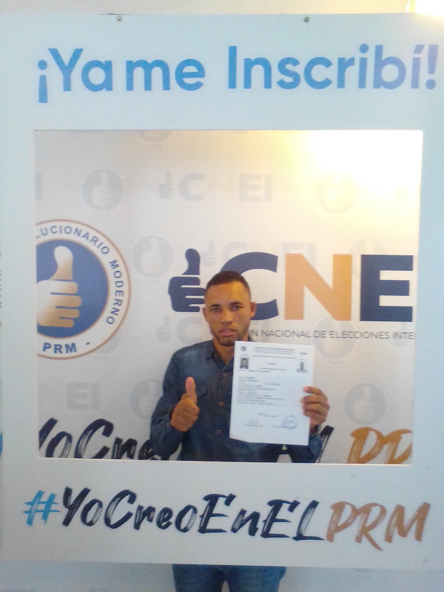 mateomartires1's tweet photo. Oficialmente precandidato a Regidor por el municipio de Villa González #el cambio sigue https://t.co/Y7BppXsKzt