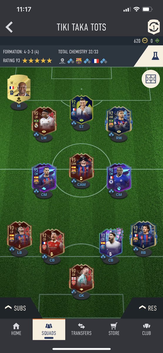 NamPoseidon's tweet photo. At last.. Kante joins! Think i’m over FIFA 23 for real now🤦🏼♂️ #FIFA23 #FINALSQUAD #FUT23 https://t.co/dcOCzxCbjf