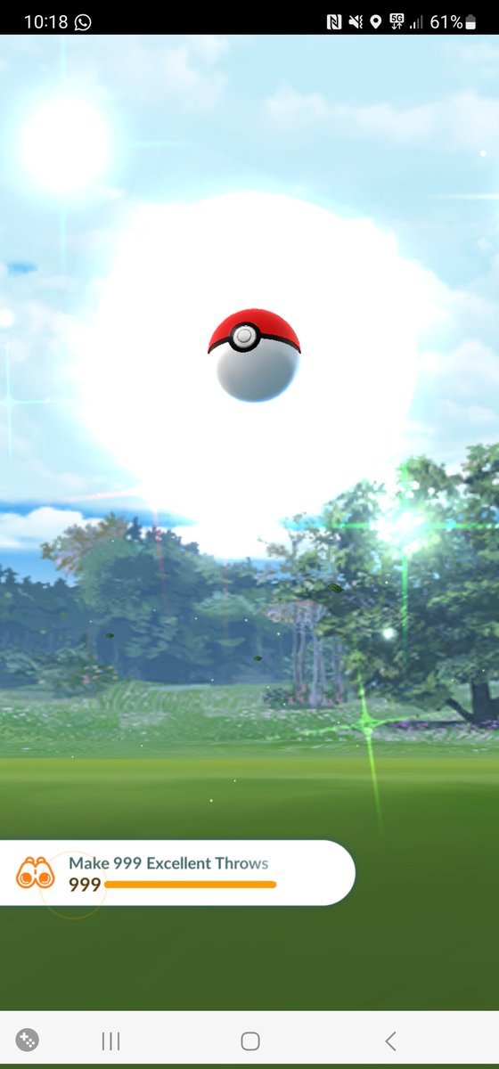 furby_andrew's tweet image. One big milestone done. #PokemonGO #excellentthrows