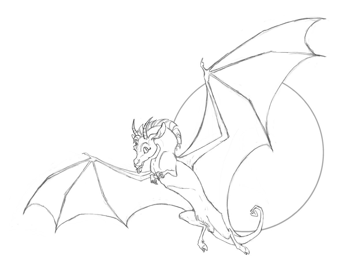 blackteandbones's tweet photo. My take on the Jersey Devil for #CryptidinJuly2023 https://t.co/oJXkSIprSe